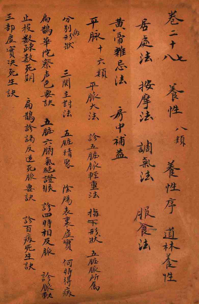 孙真人备急千金要方  卷27-28